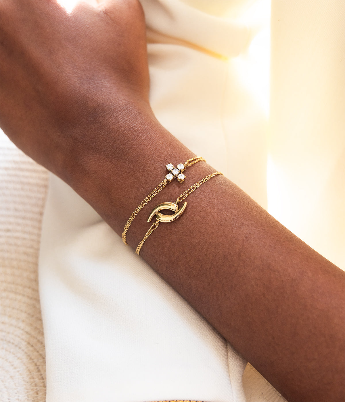 Bracelet Conti (Acier doré)