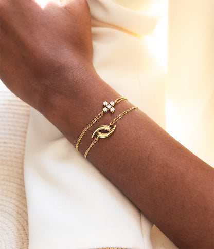 Bracelet Conti (Acier doré)