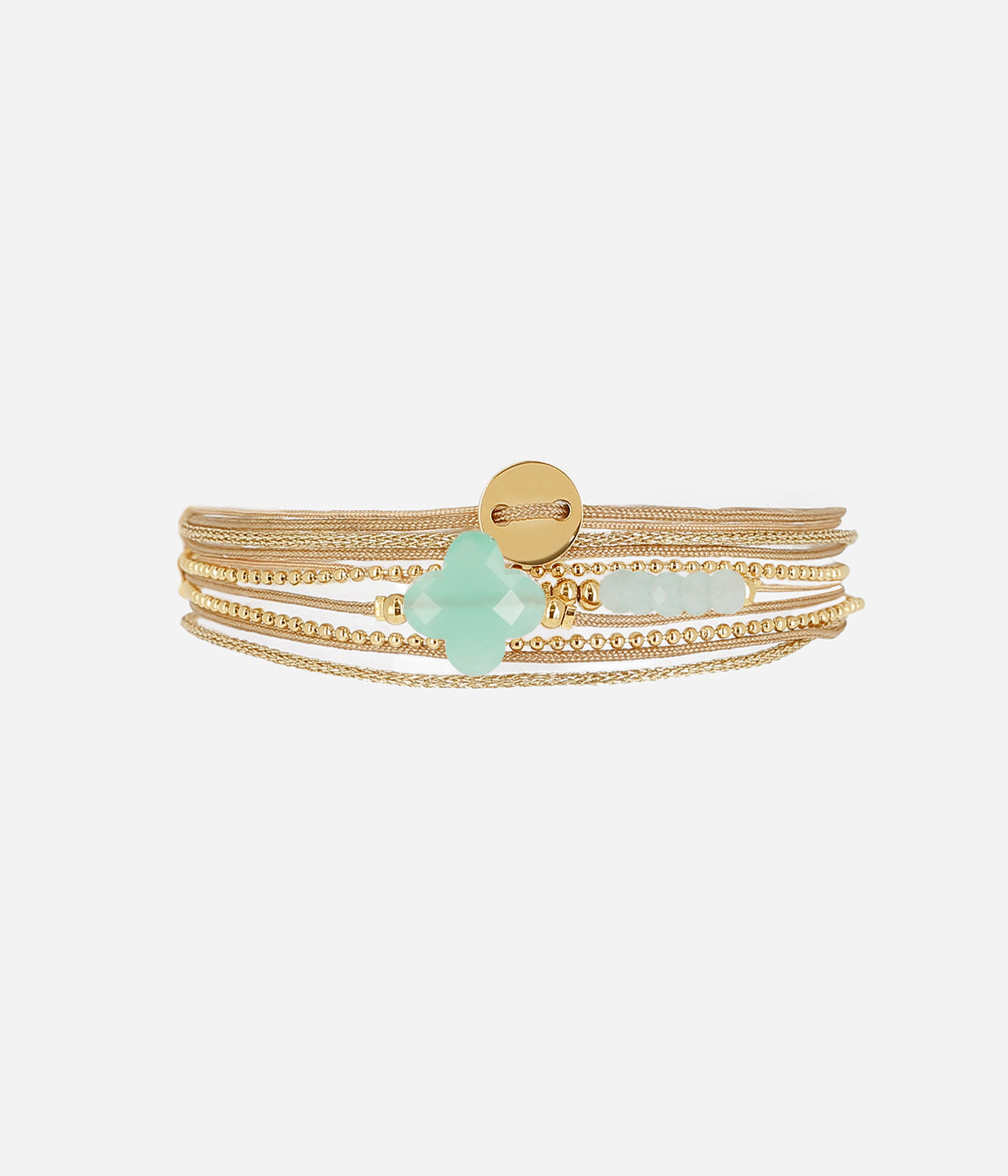 Bracelet Velaz (Acier doré)