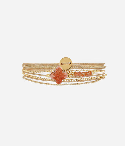 Bracelet Velaz (Acier doré)
