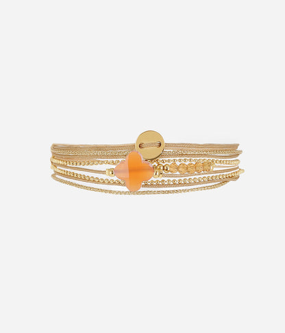 Bracelet Velaz (Acier doré)