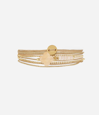Bracelet Velaz (Acier doré)