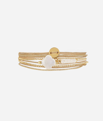 Bracelet Velaz (Acier doré)
