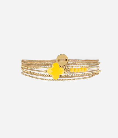 Bracelet Velaz (Acier doré)
