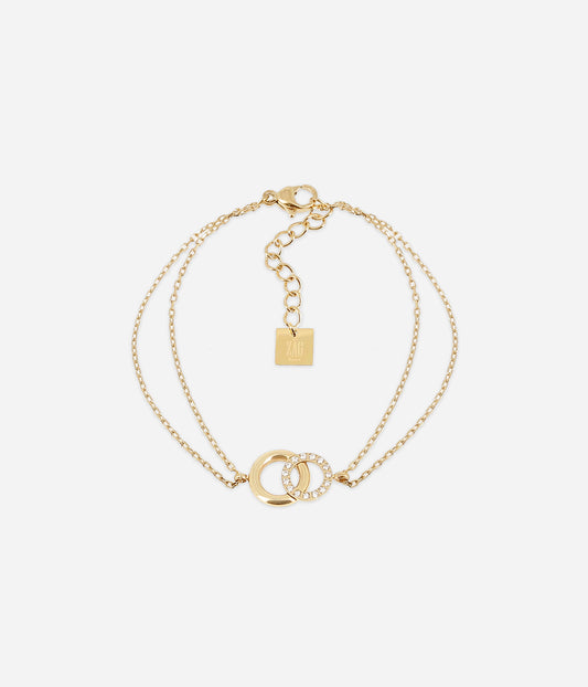 Bracelet Antonio (Acier doré)