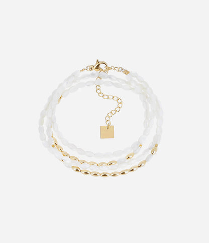 Bracelet Ayano (Acier doré)