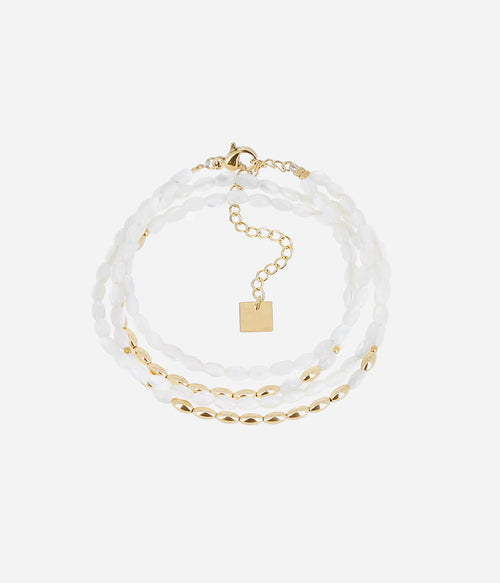 Bracelet Ayano (Acier doré)