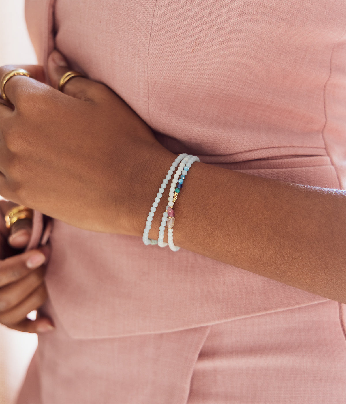Bracelet Tikita (Acier doré)