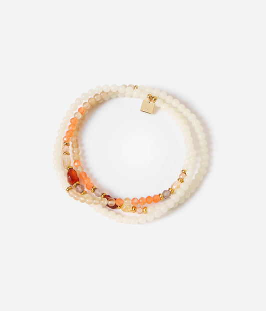 Bracelet Statius (Acier doré)