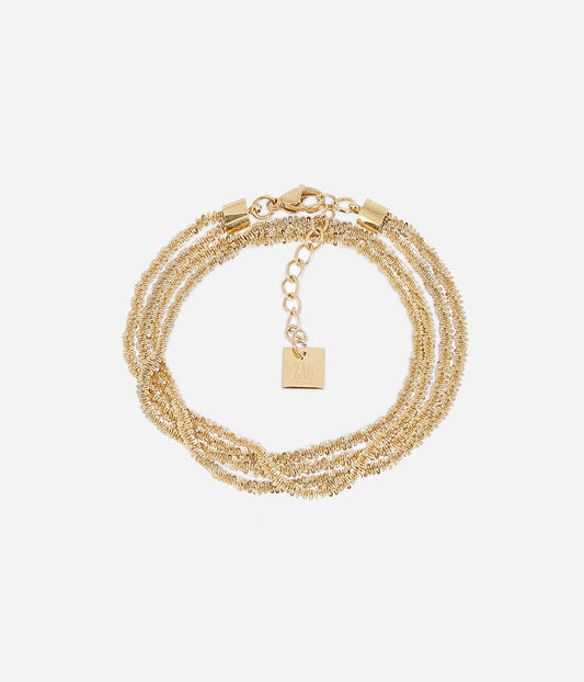 Bracelet Tulia (Acier doré)