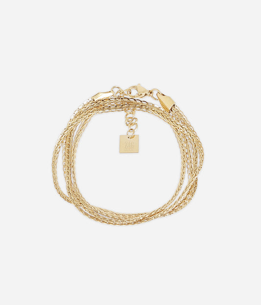 Bracelet Felicita (Acier doré)