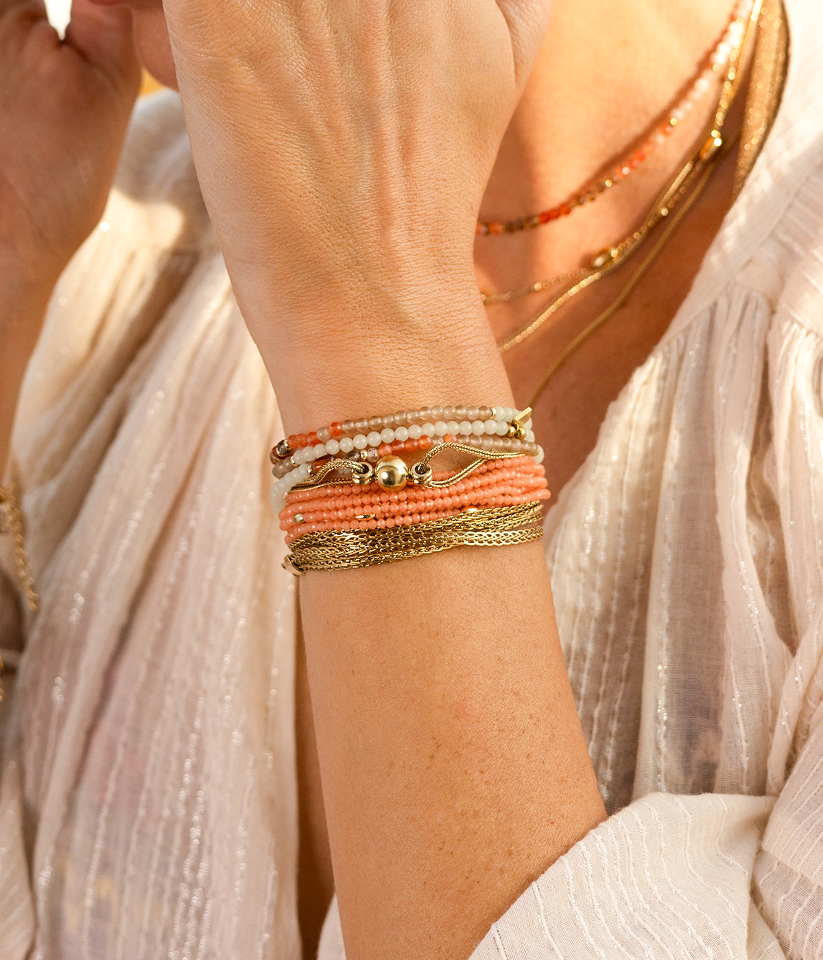 Bracelet Felicita (Acier doré)
