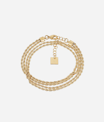 Bracelet Regina (Acier doré)