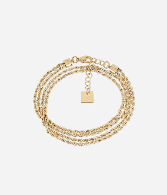 Bracelet Regina (Acier doré)