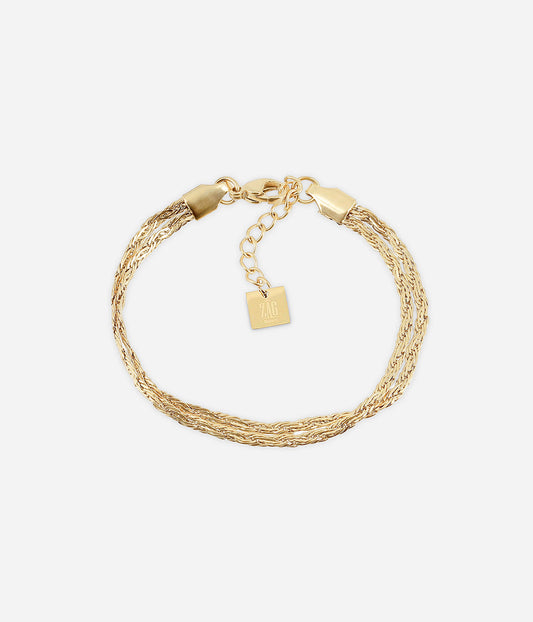 Bracelet Ottavia (Acier doré)