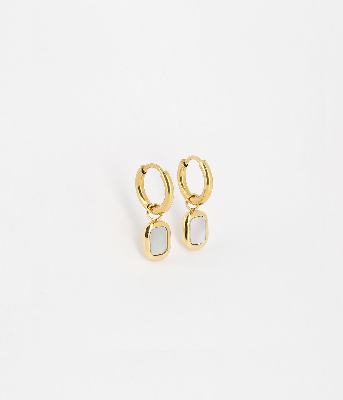 Boucles d'oreilles Lilou (Acier doré)