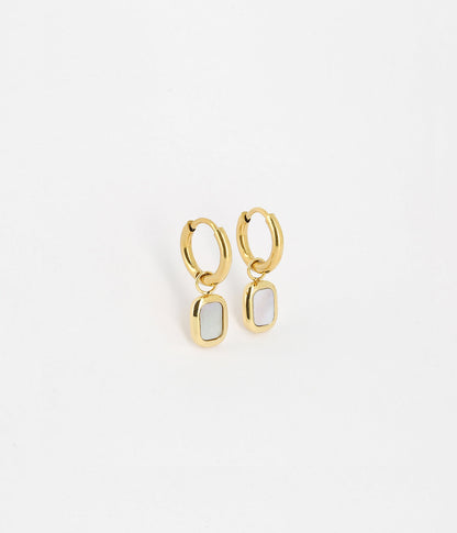 Boucles d'oreilles Lilou (Acier doré)