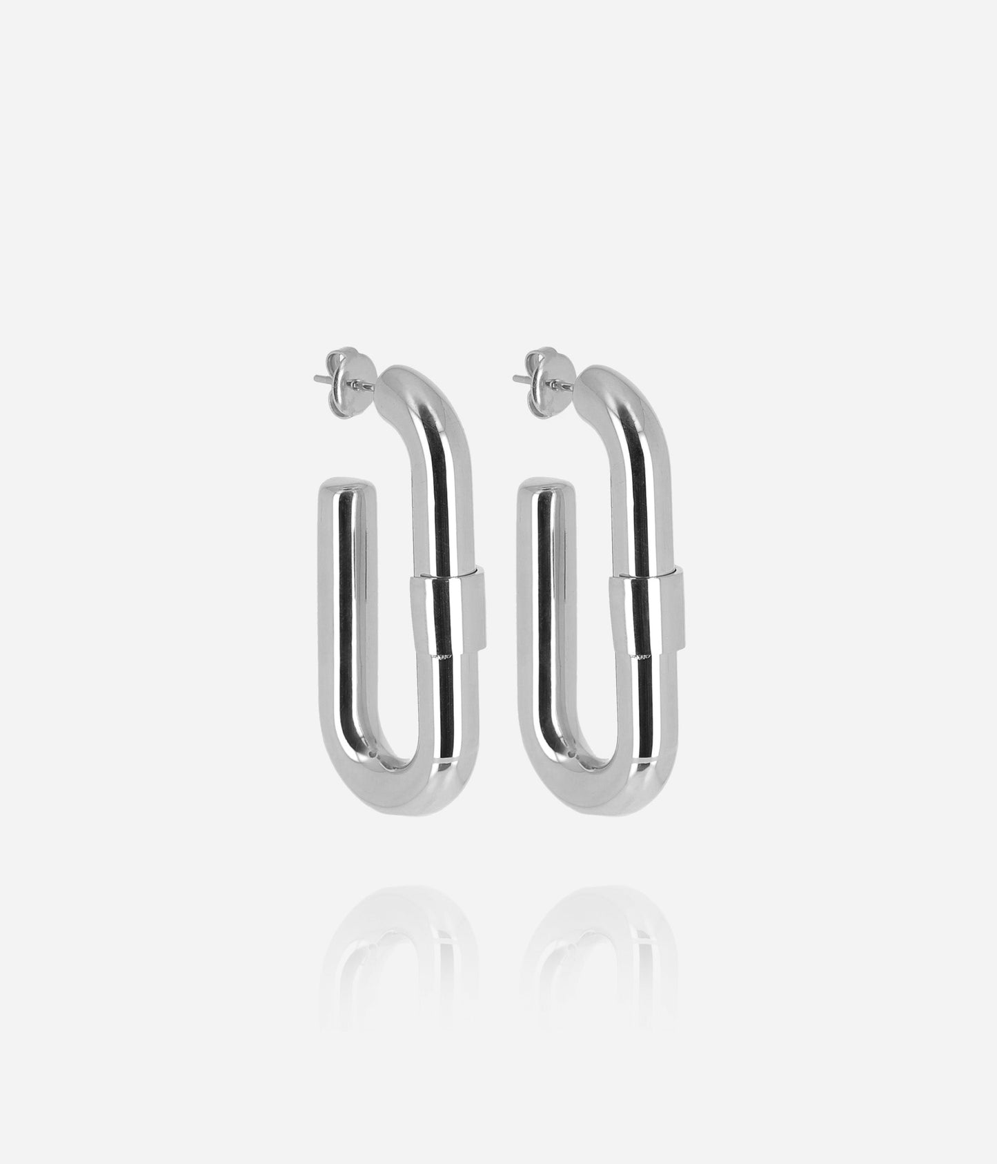 Boucles d'oreilles Lafra (Acier)