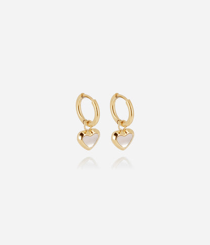 Boucles d'oreilles Cintra (Acier doré)