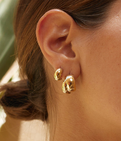 Boucles d'oreilles Velorum (Acier)