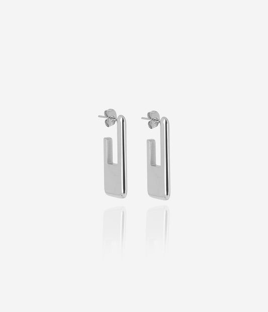 Boucles d'oreilles Nymphe (Acier)