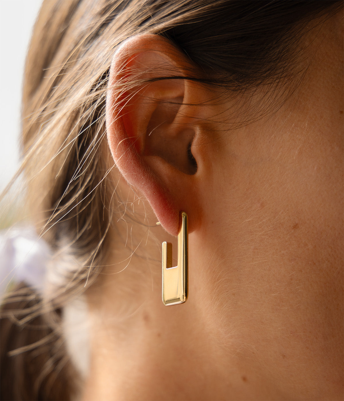 Boucles d'oreilles Nymphe (Acier)