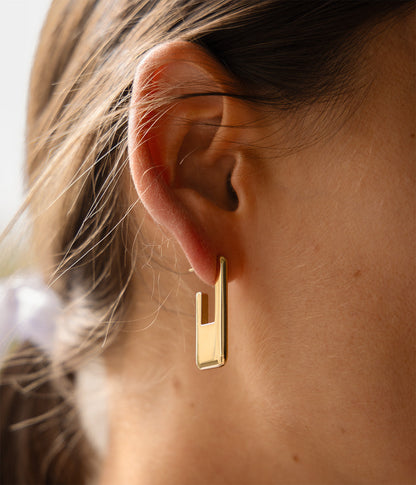 Boucles d'oreilles Nymphe (Acier)