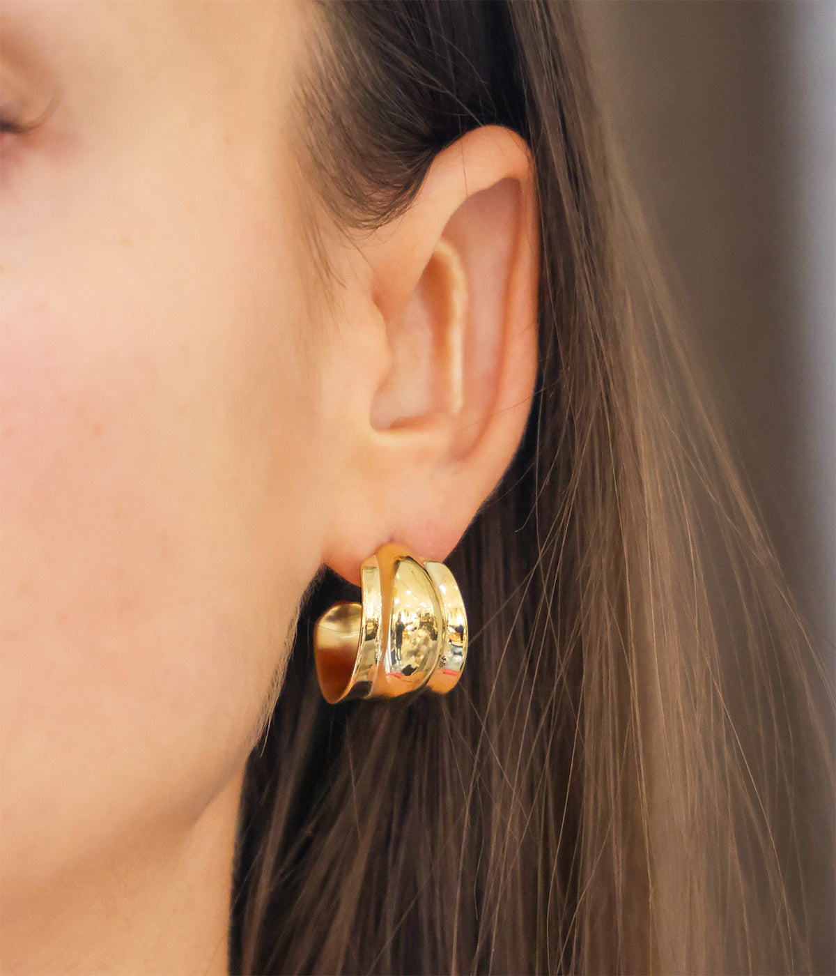 Boucles d'oreilles Melissa (Acier)