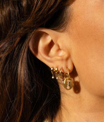 Boucles d'oreilles Leti (Acier)