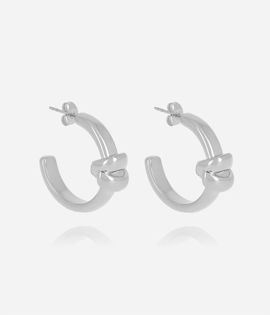 Boucles d'oreilles Theope (Acier)