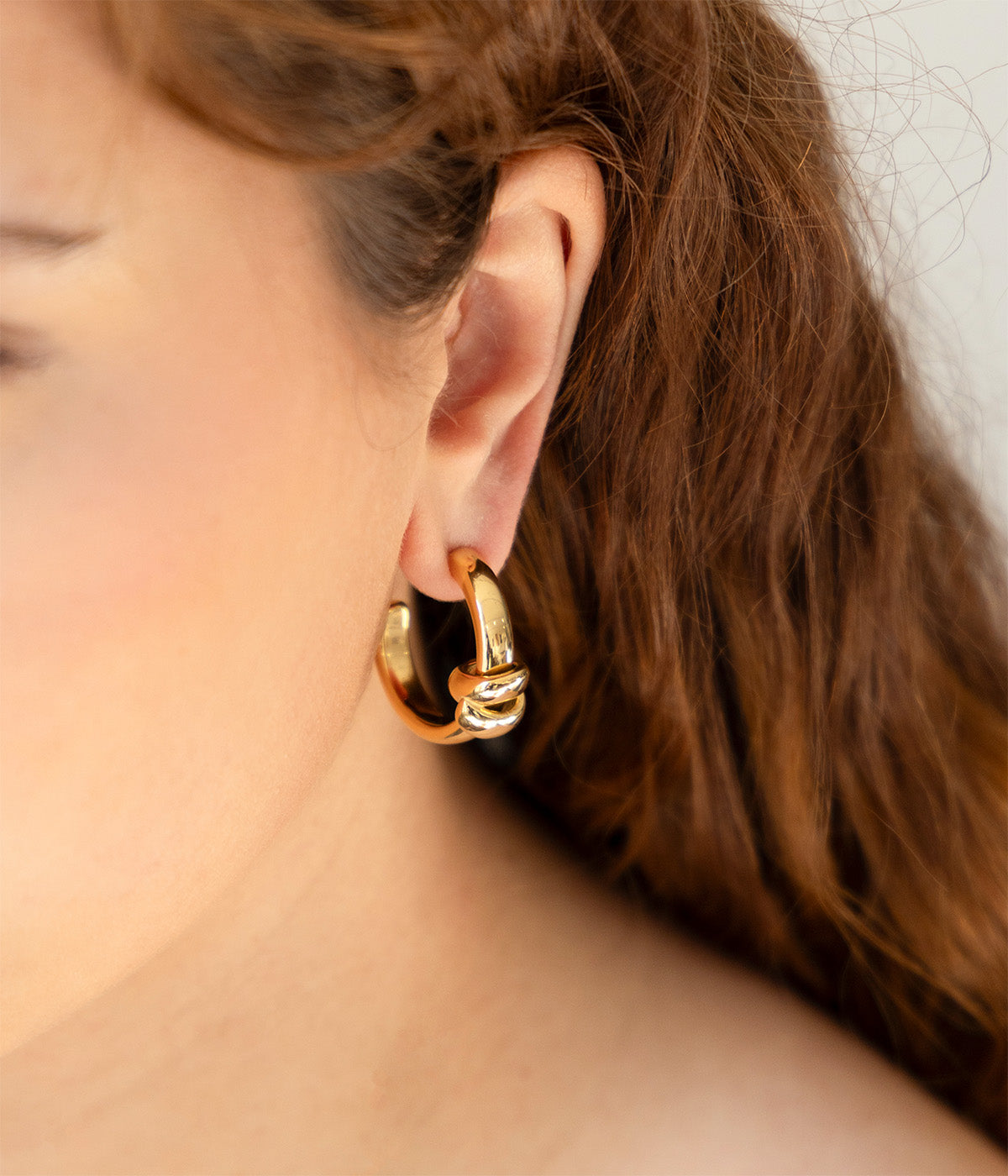 Boucles d'oreilles Theope (Acier)