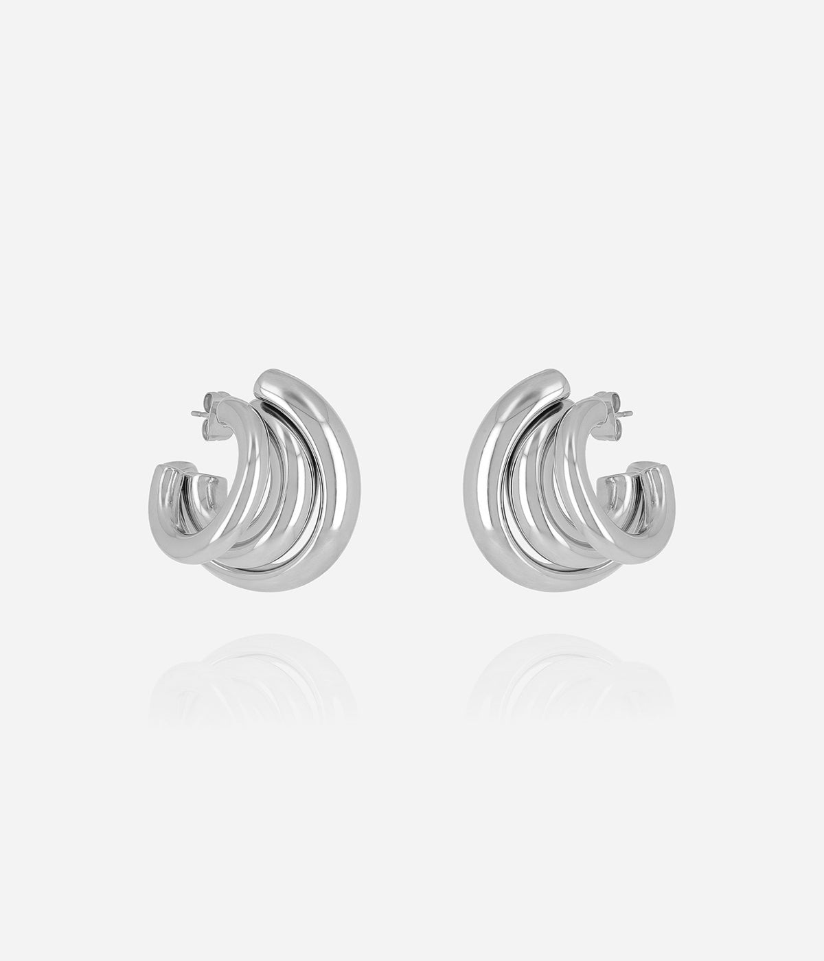 Boucles d'oreilles Amaya (Acier)