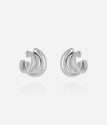 Boucles d'oreilles Amaya (Acier)