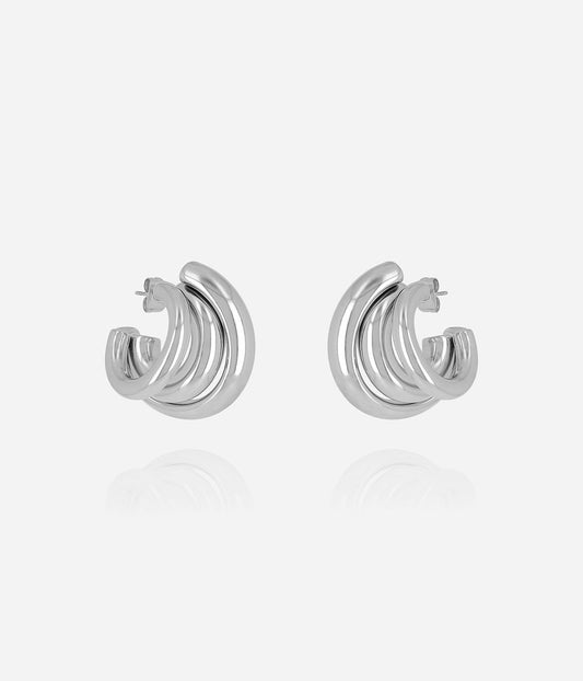Boucles d'oreilles Amaya (Acier)
