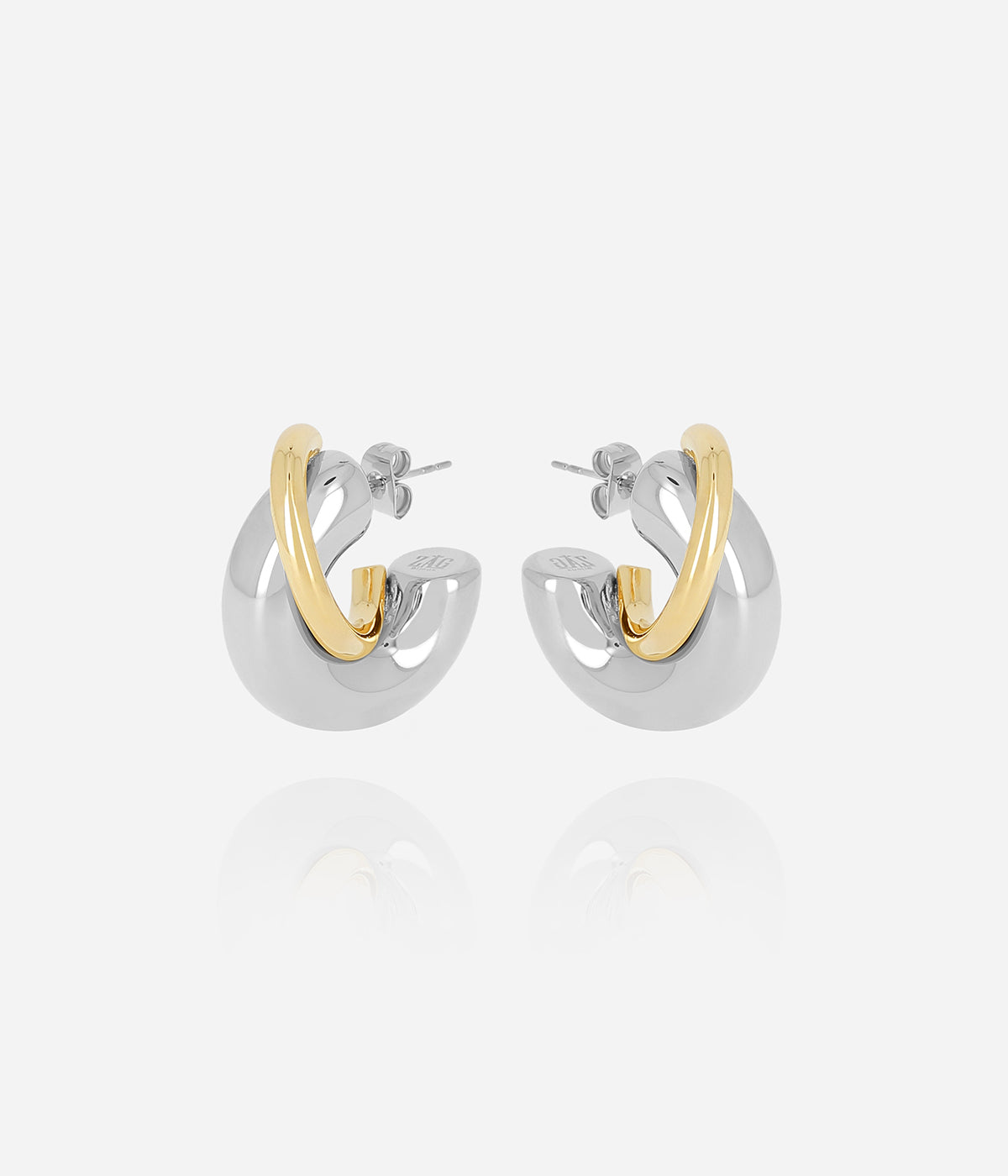 Boucles d'oreilles Chika (Acier)