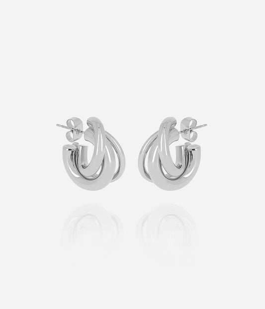 Boucles d'oreilles Lorna (Acier)