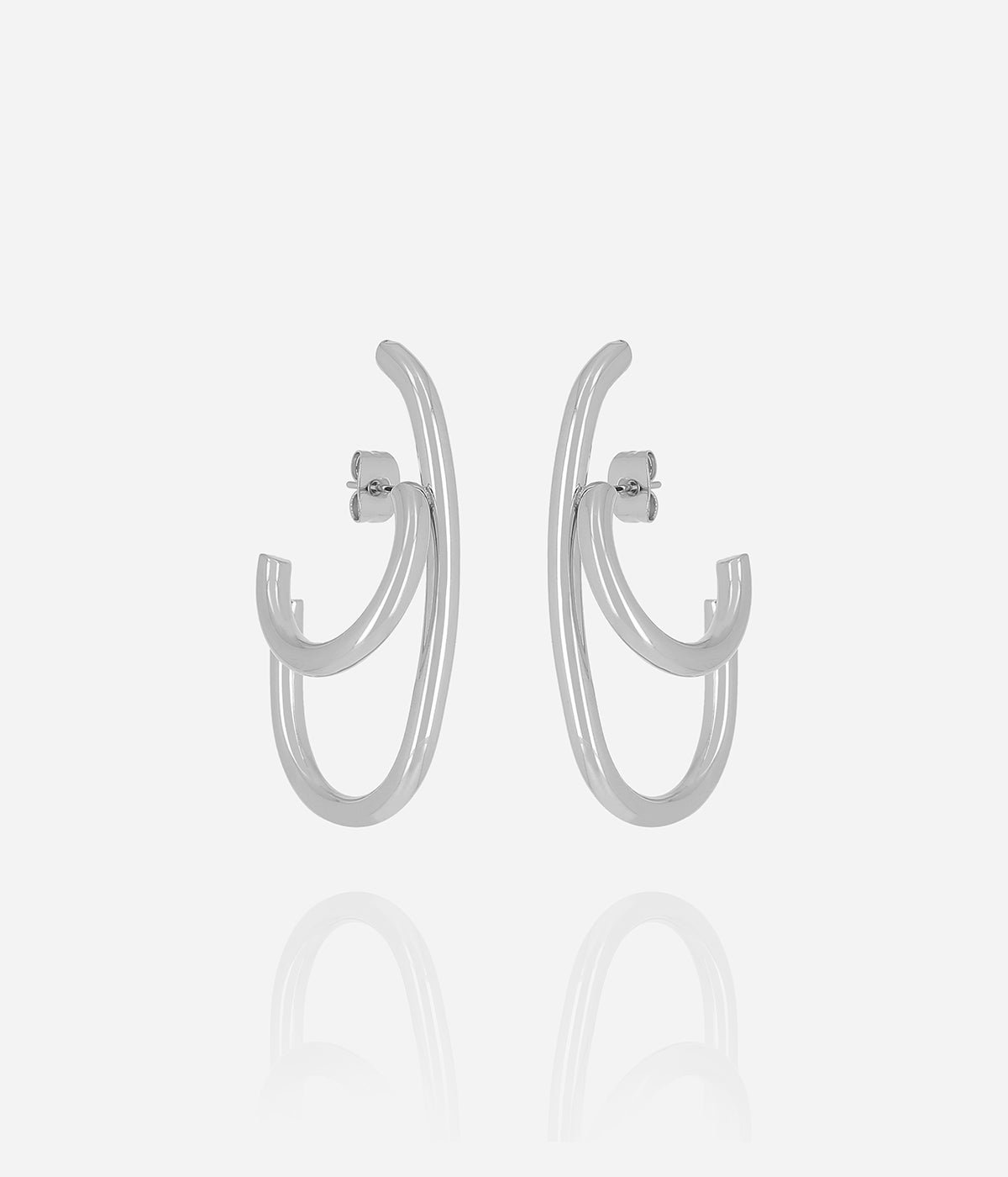 Boucles d'oreilles Augusta (Acier)