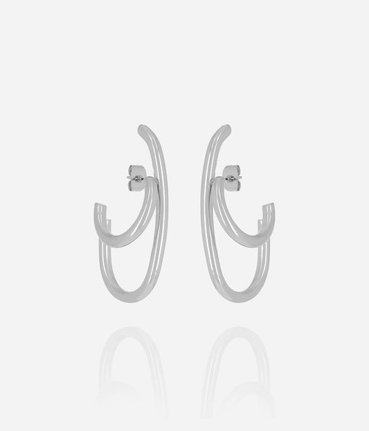 Boucles d'oreilles Augusta (Acier)