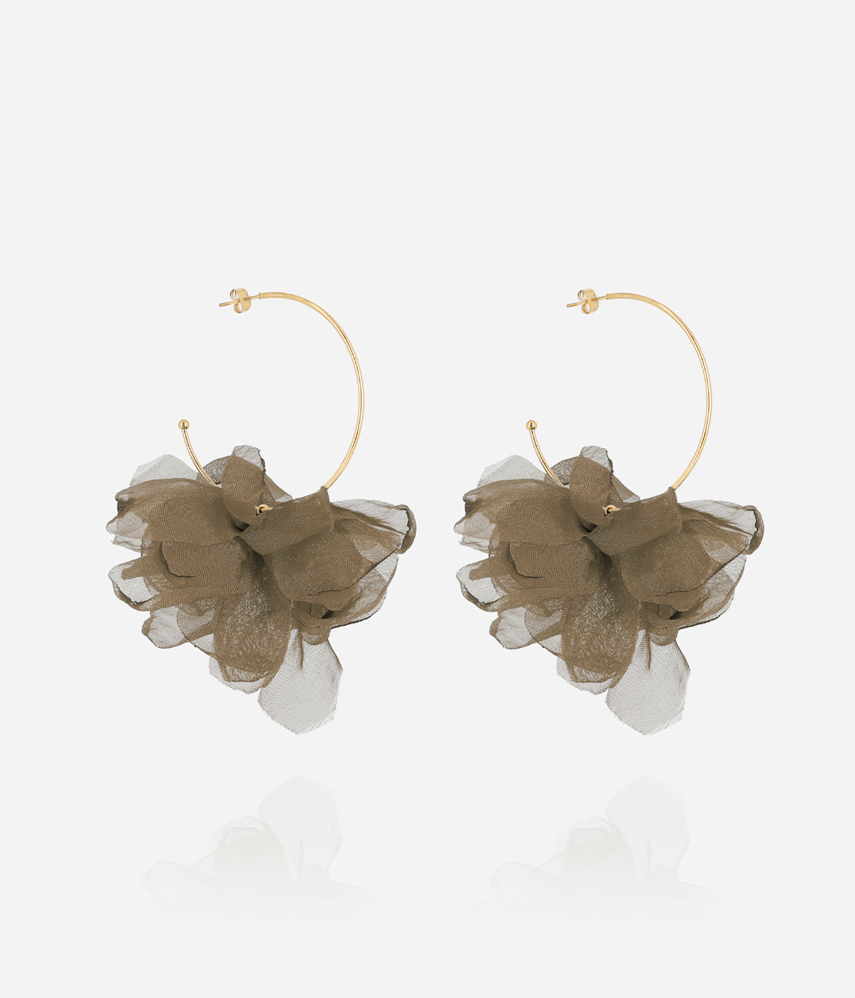 Boucles d'oreilles Cayetana (Acier doré)