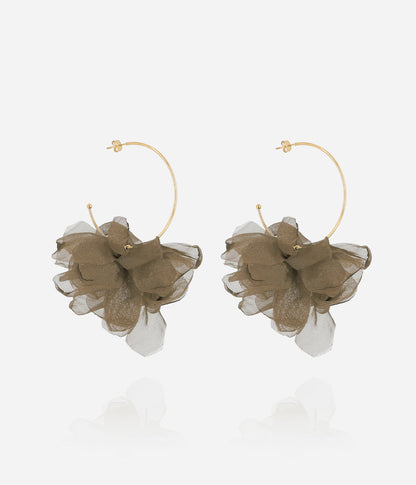 Boucles d'oreilles Cayetana (Acier doré)