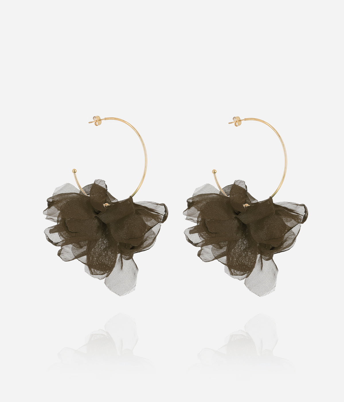 Boucles d'oreilles Cayetana (Acier doré)