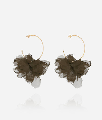 Boucles d'oreilles Cayetana (Acier doré)
