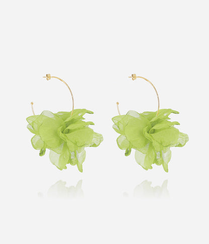 Boucles d'oreilles Cayetana (Acier doré)