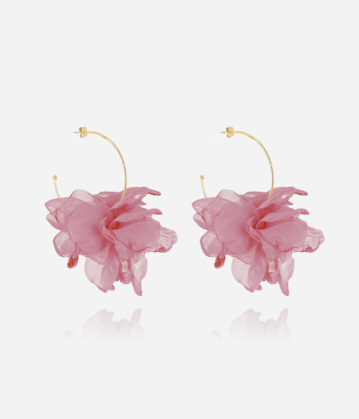 Boucles d'oreilles Cayetana (Acier doré)