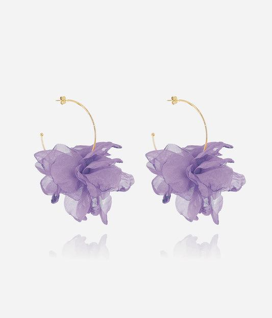 Boucles d'oreilles Cayetana (Acier doré)