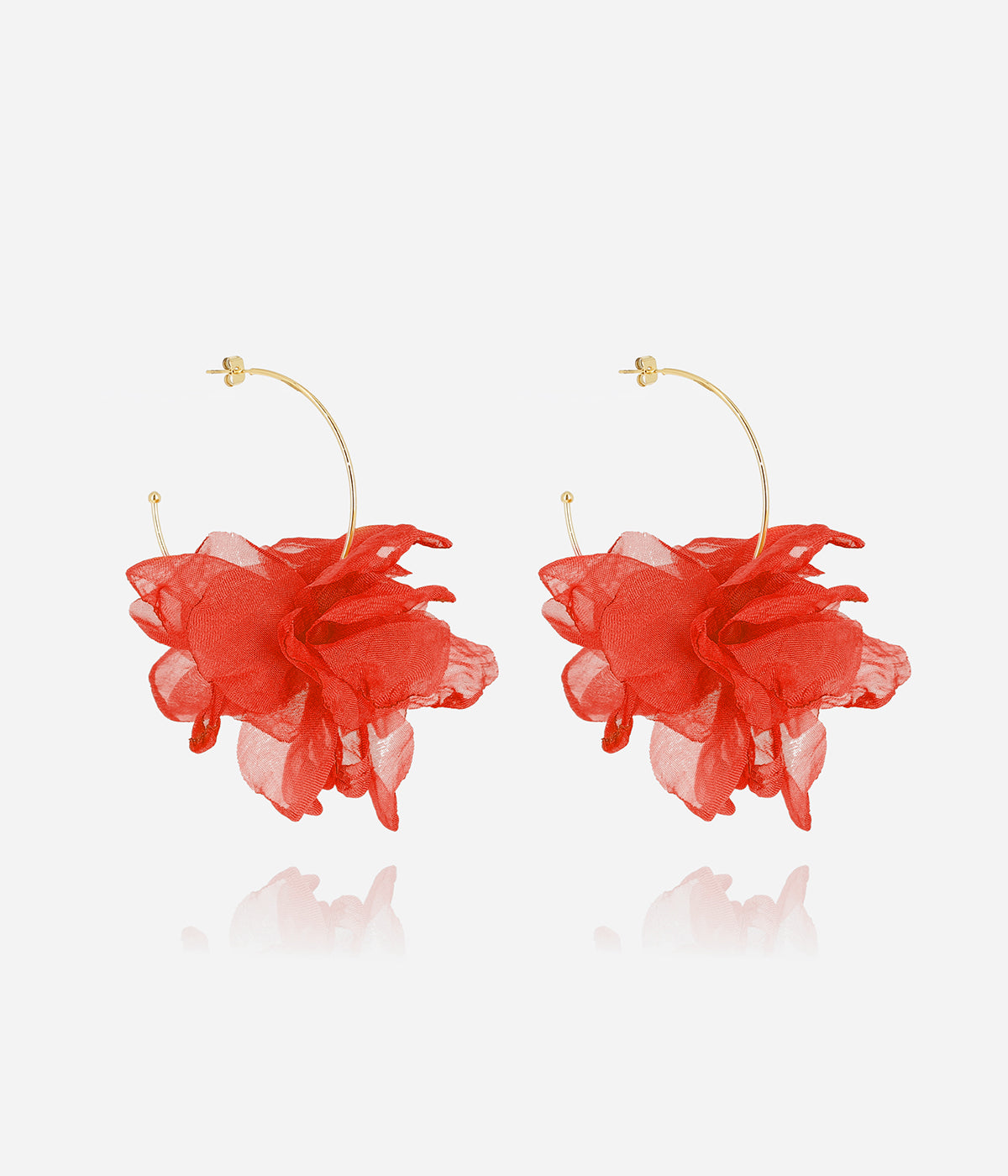 Boucles d'oreilles Cayetana (Acier doré)