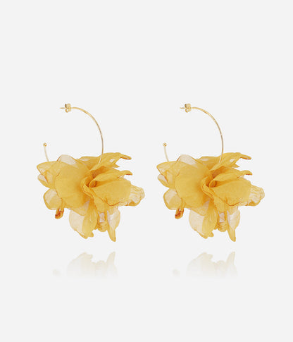Boucles d'oreilles Cayetana (Acier doré)