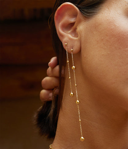 Boucles d'oreilles Atos (Acier)