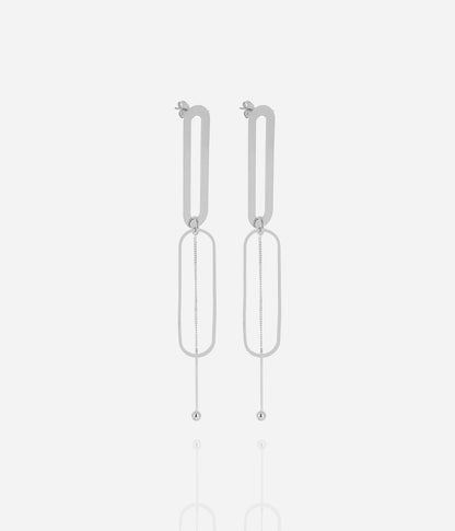 Boucles d'oreilles Rebel (Acier)