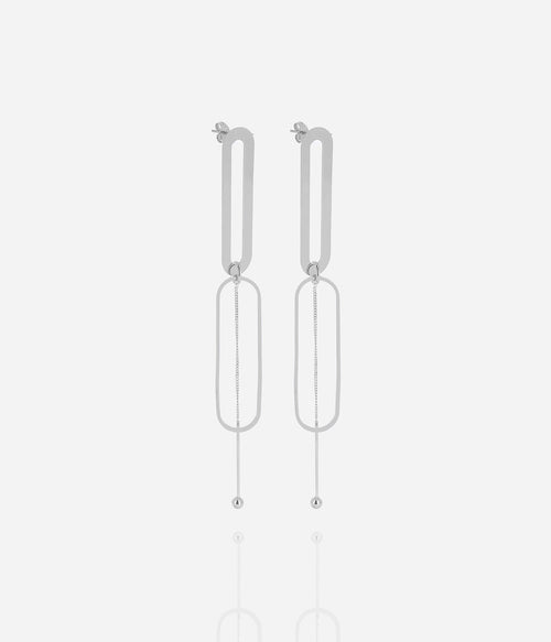 Boucles d'oreilles Rebel (Acier)